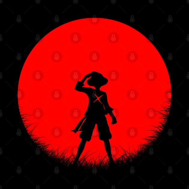 Pirate King Silhouette Mug Official Luffy Merch