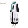 Anime Bleach Toshiro Hitsugaya Cosplay Costume Death Divisi 10th Captain Cosplay Costume Male Unisex Halloween Party 1 - Bleach Merchandise