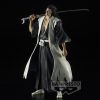 In Stock Original BANPRESTO BLEACH SAS Zaraki Kenpachi Hitsugaya Toushirou Ichigo Retsu PVC Anime Figure Action 3 - Bleach Merchandise