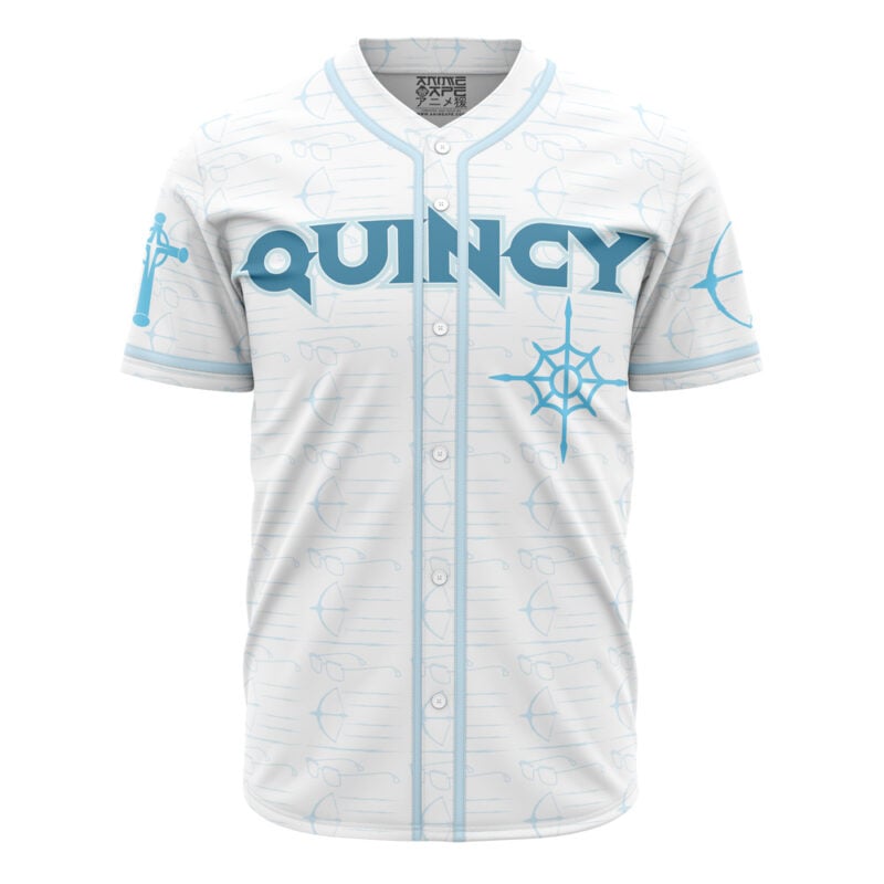 Quincy Ishida Bleach AOP AOP Baseball Jersey FRONT Mockup 800x800 1 - Bleach Merchandise