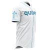 Quincy Ishida Bleach AOP AOP Baseball Jersey SIDE Mockup - Bleach Merchandise