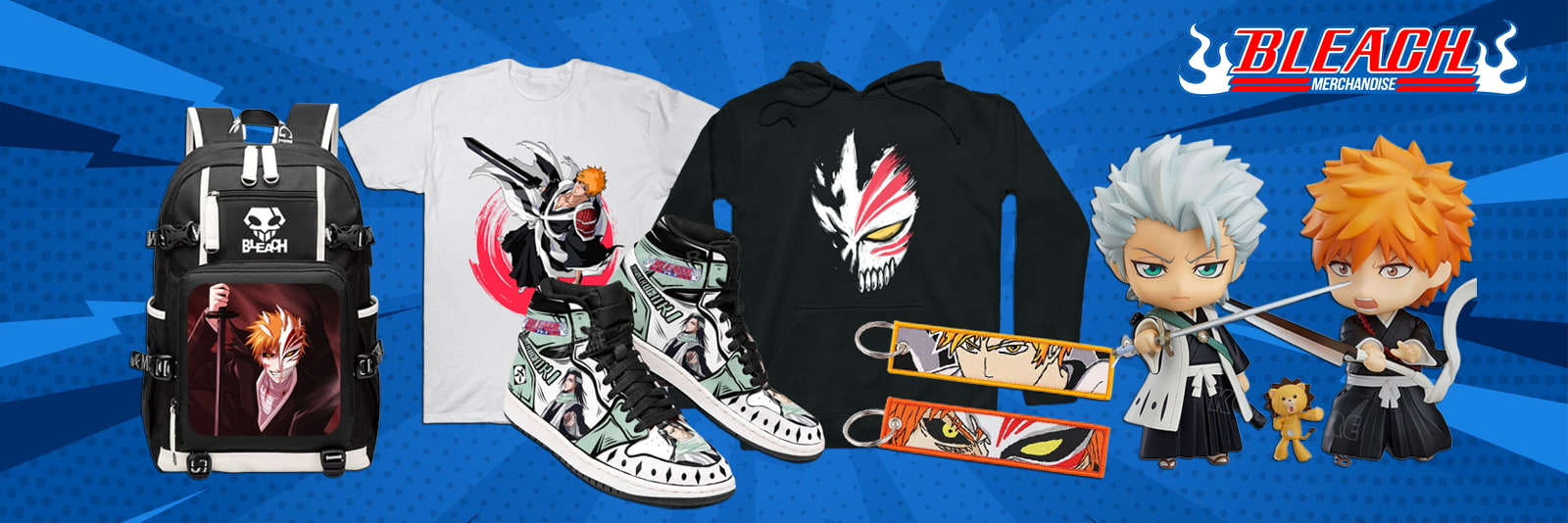 bleach merchandise store banner