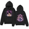 90s Vintage Anime Bleach Byakuya Kuchiki Print Hoodie Unisex Fashion Trend Sweatshirt Pullover Men Harajuku Manga - Bleach Merchandise