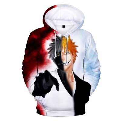 Bleach 3D Print Hoodies Anime Harajuku Sweatshirt Men Women Fashion Oversized Hoodie Hip Hop Pullover Unisex 2.jpg 640x640 2 - Bleach Merchandise
